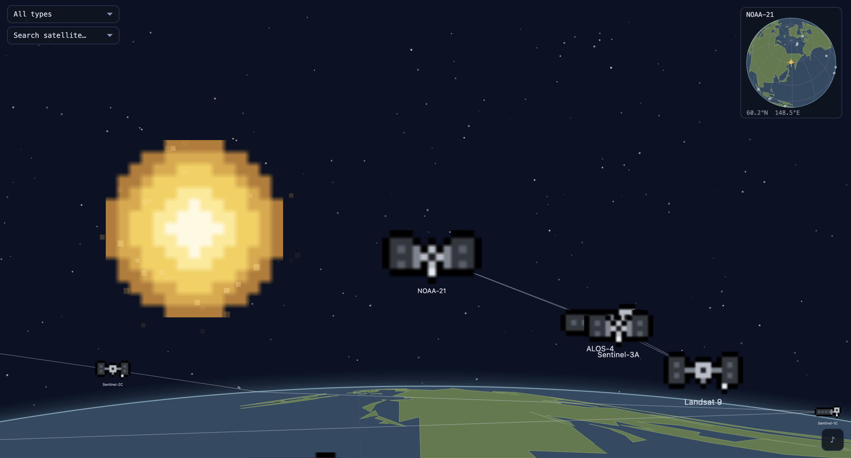 My_Satellite live orbital view